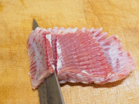 アカエイの刺身 魚料理と簡単レシピ