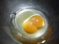 朝食の卵はダブルで目出度い？