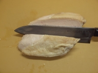 蒸し鶏のぽん酢モロヘイヤソー32